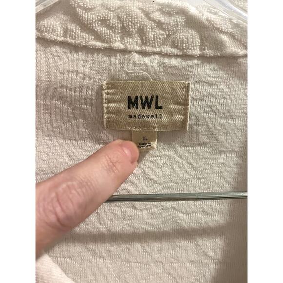 Madewell Terry Jacquard Polo Shirt - Picture 8 of 9